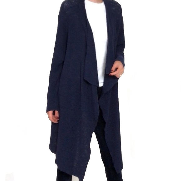 Nordstrom Sweaters - Navy Blue Women’s Knit open front cardigan (B5)